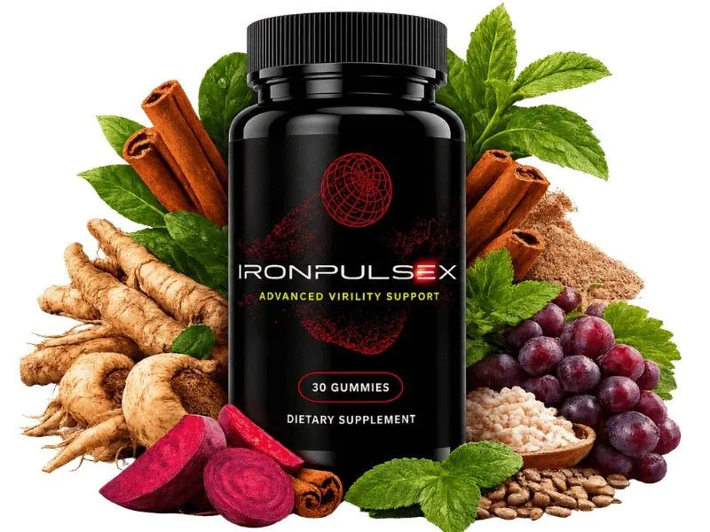 IronPulseX® daily men's vitality gummy formula